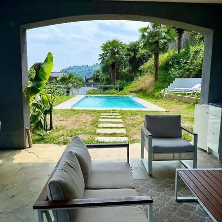 Villa Lakeview With Private Swimming Pool Meina