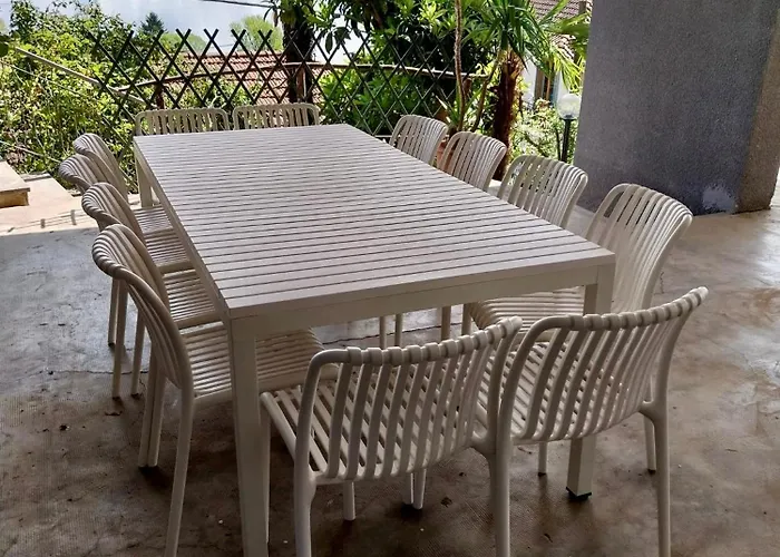 Lakeview With Private Swimming Pool Meina