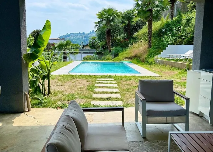 Βίλα Lakeview With Private Swimming Pool Meina